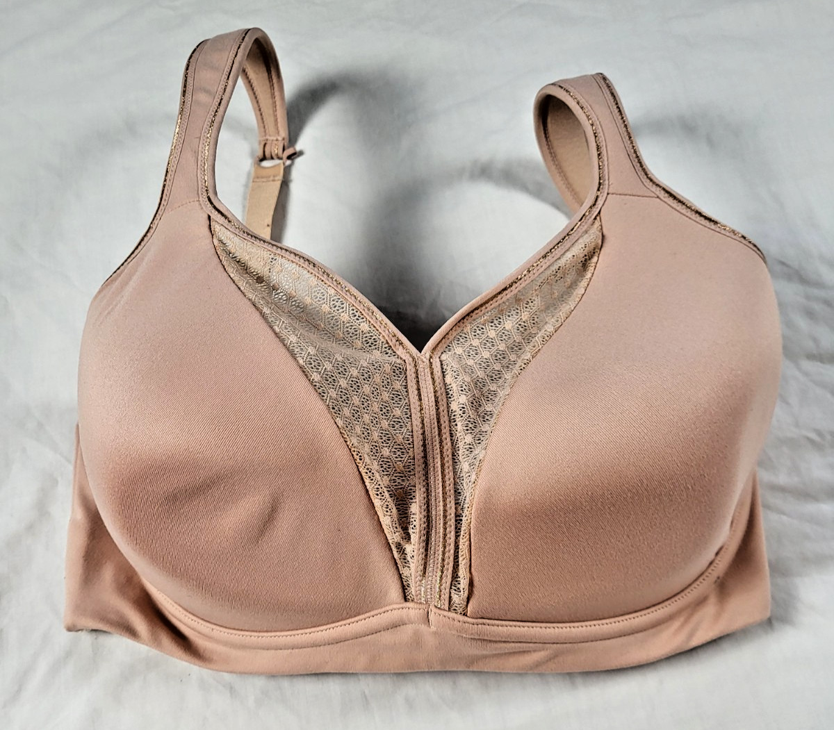 Simone Perele Bra Women's 34G Beige Underwire Back Closure Coquette