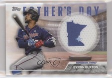 2023 Topps Series 2 Father's Day Commemorative Team Byron Buxton Patch 1mc9