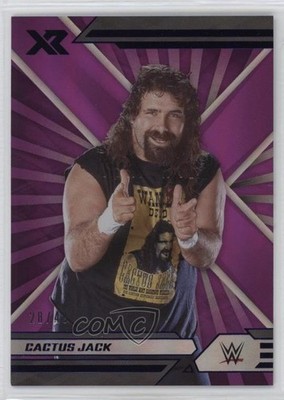 2022 Panini Chronicles WWE Xr Purple /49 Cactus Jack #290 1m8u