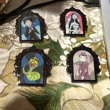 Tim Burton’s Corpse Bride Set Of 4 mystery Blind Box Portrait Pins