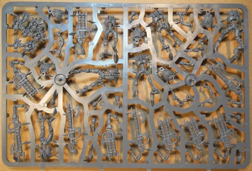 Necron Warriors 2020 - Half Sprue B - Necrons Xenos Armies - 40K Bits Bitz #B