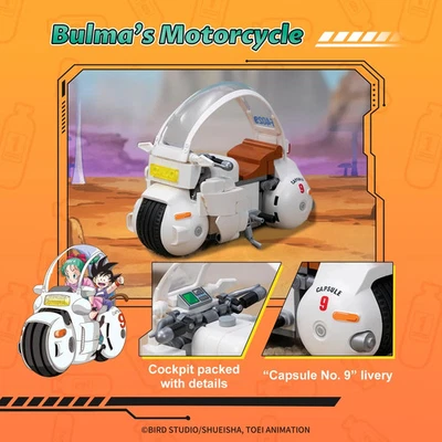Pantasy 87005 - Dragon Ball: Bulmas Motorrad - Bild 1 von 3