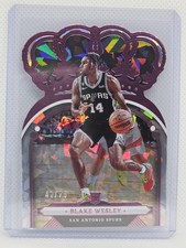 2022-23 Panini Crown Royale - Blake Wesley #71 Pink Crystal /75 (RC)