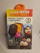 New Sealed Pocket Juice Hybrid Heat USB Portable Charger & Hand Warmer 