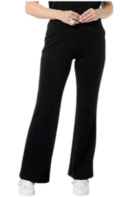 WynneLayers Women's Smooth Operator Flared Leg Pant Black