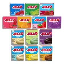 Jell-O Gelatin Dessert Mix 85g | American Jelly Powder | Multiple Flavours USA