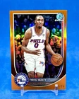 2025 Bowman Basketball Orange Refractor Tyrese Maxey #BCV-66