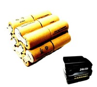 Tauschpack FüR Original Dewalt Akku 24 V 2,0 Ah Nimh - DE0240