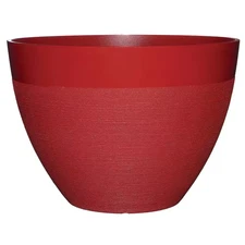Decatur 20 In. American Red Resin Planter