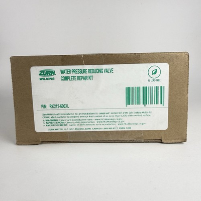 #ad Zurn Wilkins RK212 500XL Water Pressure Reducing Valve Repair Kit XL 2 1 2” $189.68