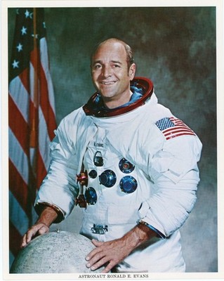 Ronald E. Evans   NASA Apollo 17 Command Mod. Pilot  Vintage Original Photograph