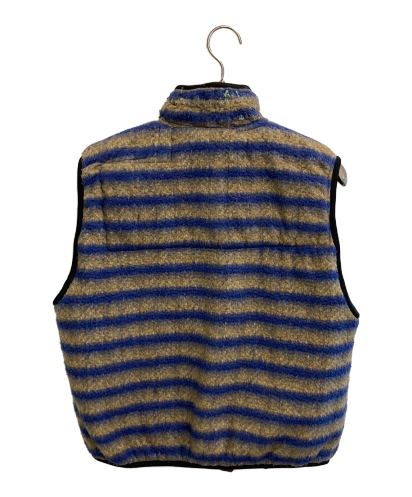 Kapital Reversible Patchwork Vest Jacket Size 2 U… - image 5