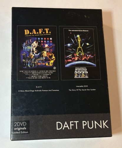 Interstella 5555 DVD Daft Punk Animated Musical & D.A.F.T - Regns In Description