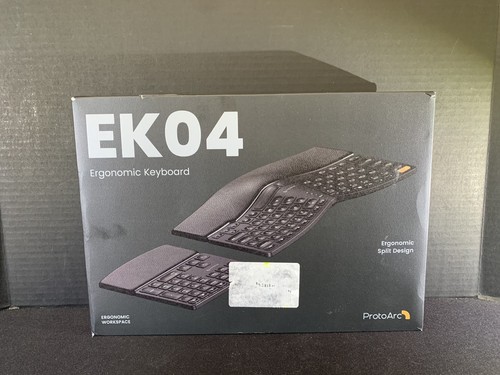 ProtoArc Wireless Ergonomic Keyboard, EK04 2.4GHz Wireless Ergo Keyboard