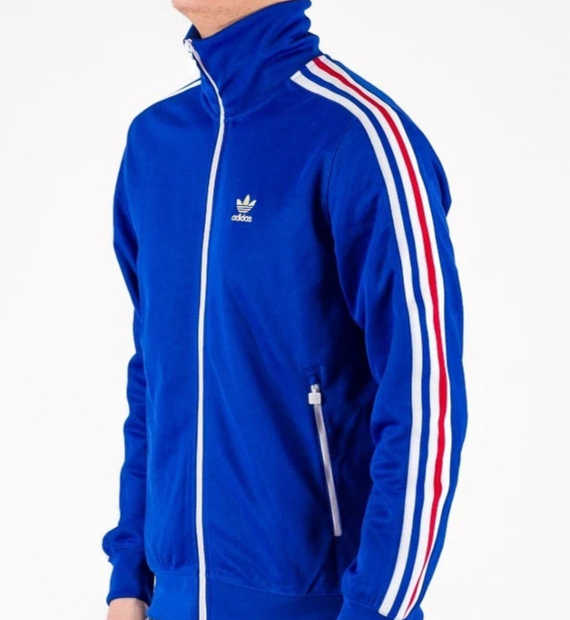 Adidas Originals Beckenbauer Track Jacket FB Nations France Men’s Size XS image 2