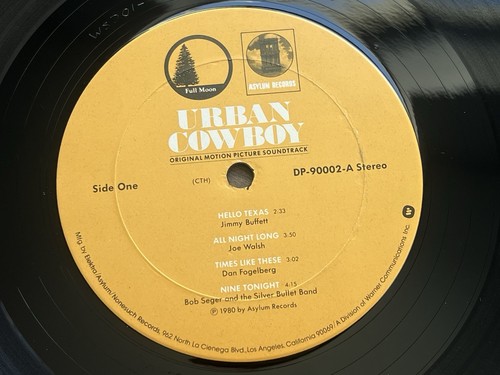 Urban Cowboy Soundtrack Vinyl 2LP Double Album Asylum Records (DP-90002) VG+/VG+ - Picture 8 of 16