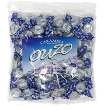 Fantis Ouzo Candies - Licorice Flavored Greek Candy  Wrapped Candies Greek