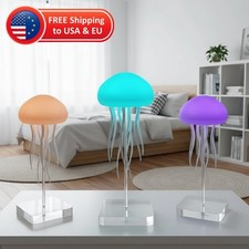 Jellyfish LED Lamp Mesmerizing Underwater Glow for a Soothing Ambiance Light
