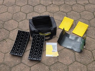WERKTHOR Auffahrkeile 2er Set – Für Wohnmobil Wohnwagen & Anhänger