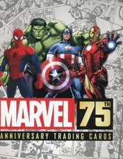 Marvel 75th Anniversary Trading Card Album with Promo P2