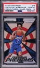 2018 Panini Prizm Freshman Phenoms Shai Gilgeous-Alexander SILVER RC #15 PSA 10