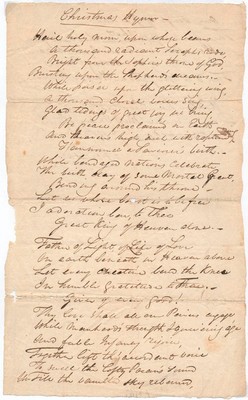 Benjamin Lincoln LEAR / Autograph Manuscript Signed