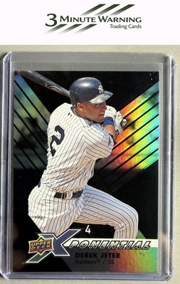 2009 Upper Deck X #X4-DJ Derek Jeter Xponential 4