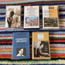 George Gershwin - Lot of 5 Cassettes - Greatest Hits and More