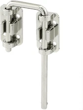 Prime-Line U 9847 Patio Sliding Door Loop Lock 2-1/8" Steel Bar Child Safe Chrom