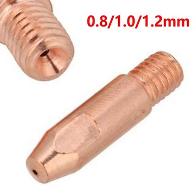 Kupferkontaktschweißwerkzeuge Spitze M6 0,8/1,0/1,2 mm Kupferkontakt MIG