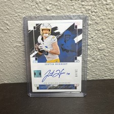 Justin Herbert- 2024 Panini Impeccable 'Impressions' Auto # /49 #Chargers