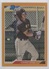 2020 Bowman Heritage Chrome Prospects Orange Refractor 22/25 Grant Little 0e4z
