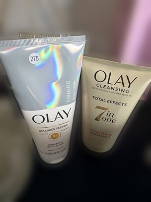 Olay 2-Pc Bundle Firming Body Lotion Collagen + Citrus Scrub New Christmas