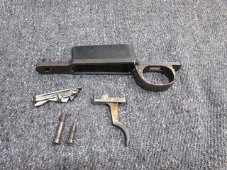 ORIGINAL WWII JAPANESE TYPE 38 ARISAKA TRIGGER GUARD PARTS AND SMALL PARTS