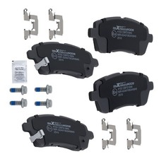 Bremsbeläge for Ford Fiesta VI 1.6 TDCi Diesel 2008-2022 Vorne 125,4mm