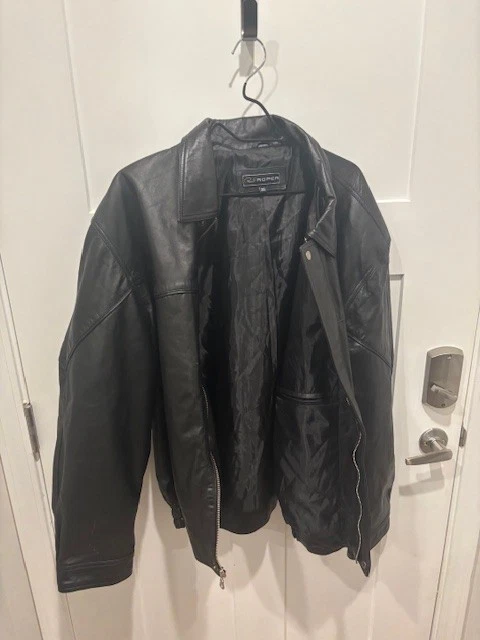 Roper Men's Black Leather Jacket-Size 3XL  - Image 2 of 4