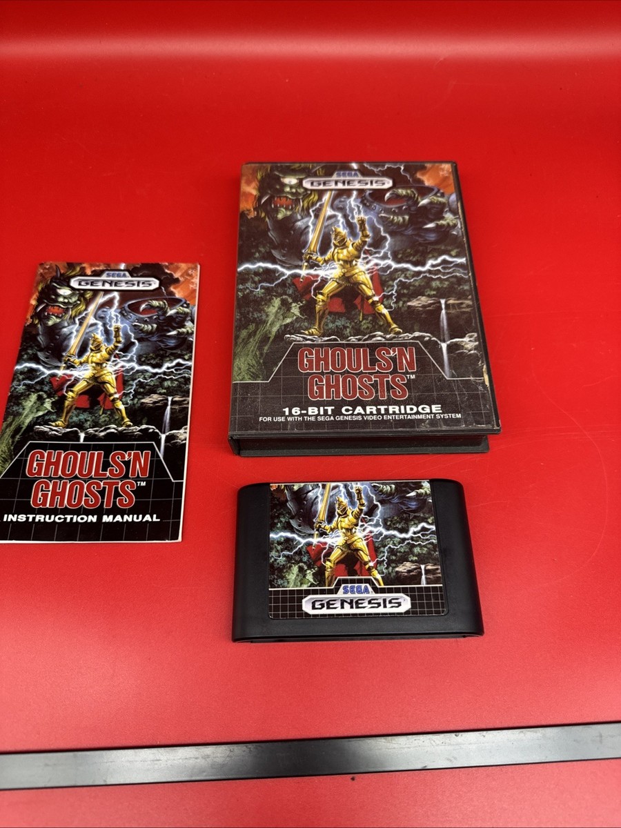 Porte-Clés Ghouls'N Ghosts Sega Mega Drive Genesis Porte-Clé