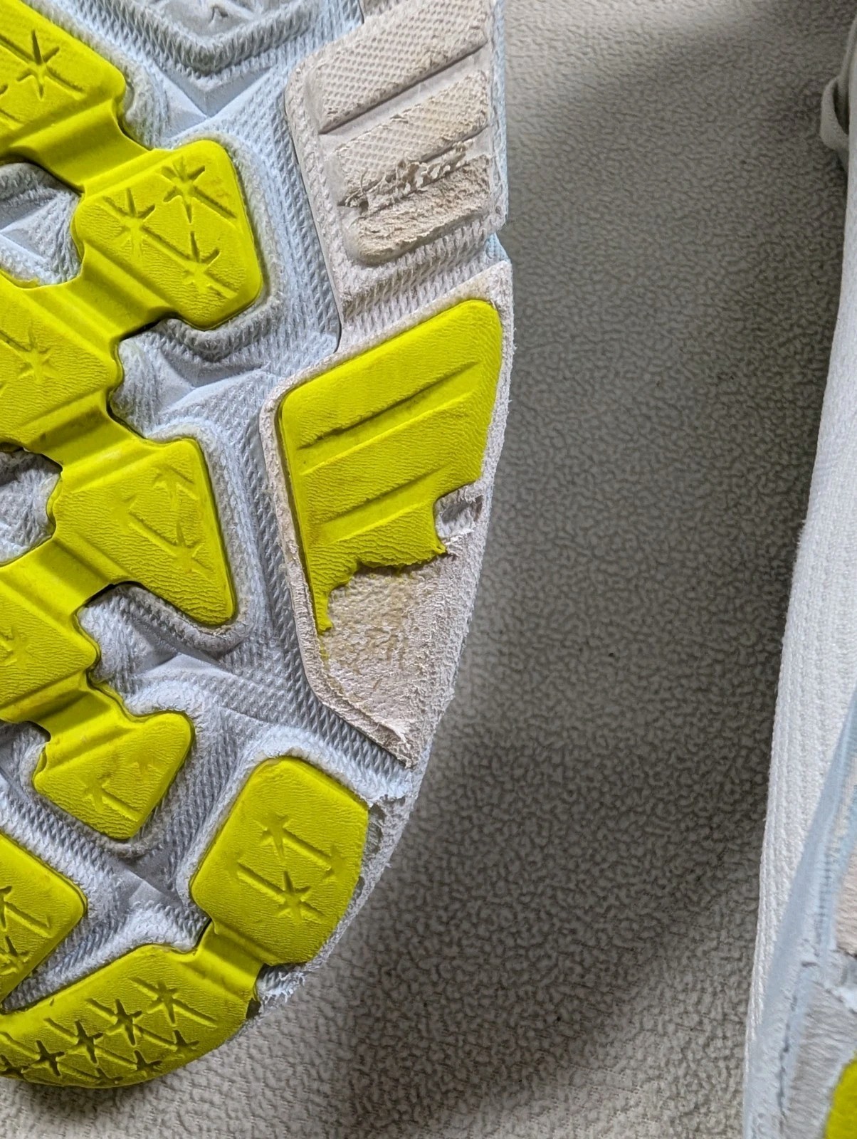 Hoka One One Arahi 7 Running Shoes Blanc De Blanc Blue White Mens Size 12.5 D thumbnail 9