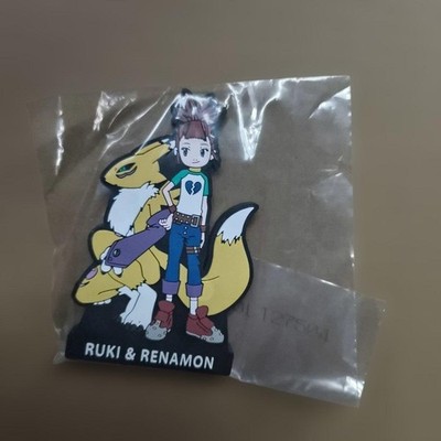 Digimon Ichibankuji Lotterie Preis G Gummiständer Ruki & Renamon