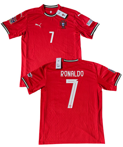 2025-2026 Portugal Home Jersey #7 Ronaldo Soccer CR7 Red