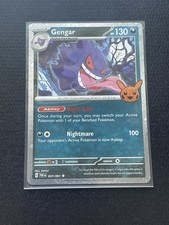 Pokemon TCG 2024 Pokemon Trucco o Scambio Gengar Cosmos Holo Carta Rara #057/091