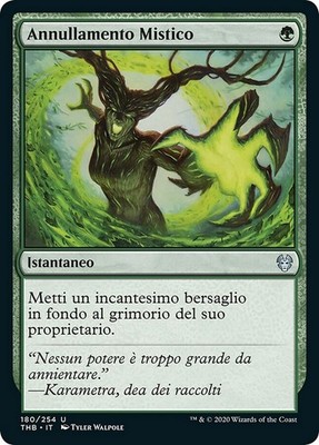 MTG Magic THB Theros Beyond Death - 1x DEU NM 180 U Mystic Cancelling