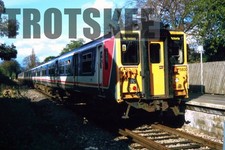 35mm Slide BR British Rail Electric EMU Class 455 5832 Epsom Downs 2000 Original