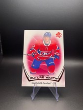 21-22 SP Authentic Limited Future Watch Cole Caufield #101 Montreal Canadiens