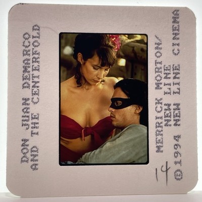 Vintage 35mm Slide of Johnny Depp Actor in Don Juan DeMarco 90s Movie #12
