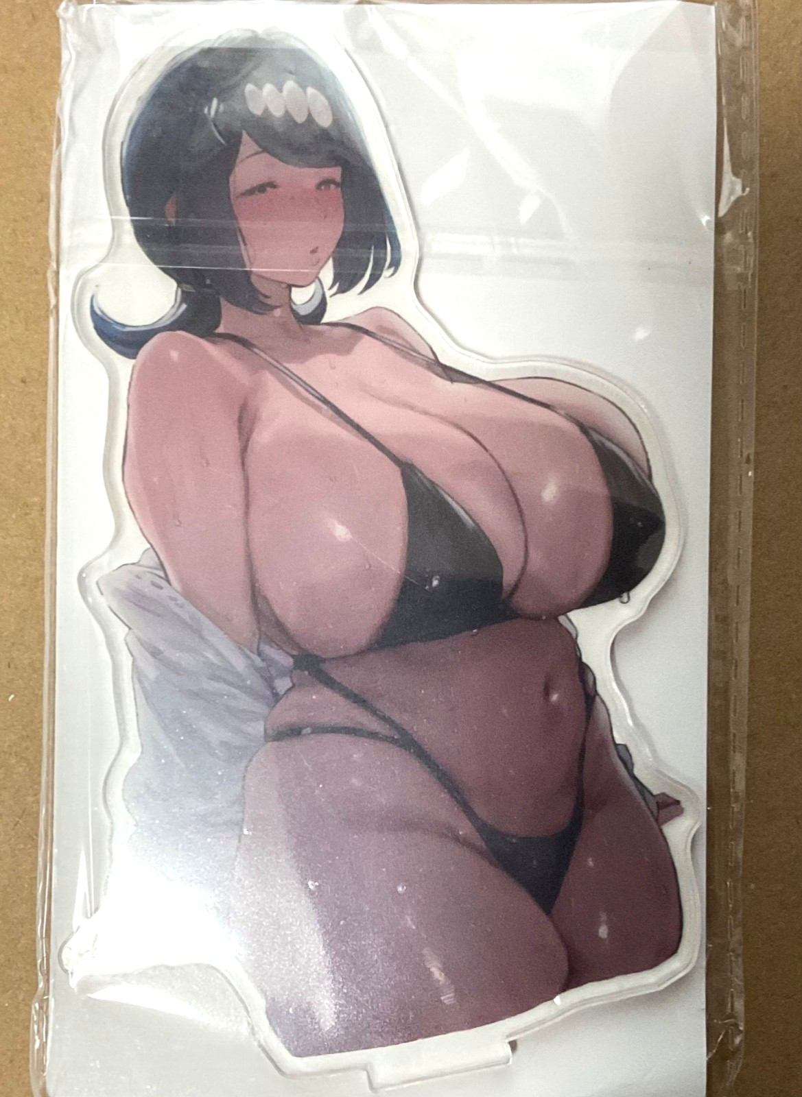 Pokemon lana'smom Lana's Mother Bikini Anime Game Acrylic Stand Figure 15cm New
