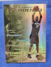 2000-01 Upper Deck SP Authentic Premier Powers #P6 Kevin Garnett Timberwolves