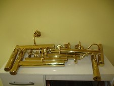 TRADITIONAL 14" VINTAGE BRASS PICTURE WALL LIGHT WITH BULB + FREE POSTAGE