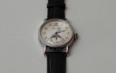 Chronoswiss Lunar CH9323 Full Calendar Moon Phase Automatic with documents-Runs!