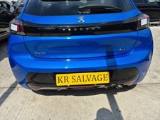 2019-2026 PEUGEOT 208 MK2 GT REAR BUMPER COMPLETE BLUE ESM